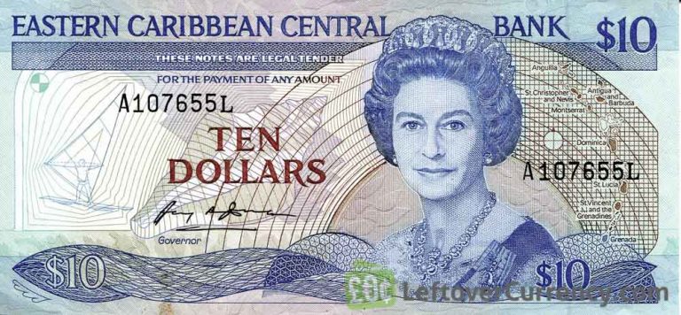 Money Changer Terima Uang Eastern Caribean Lama